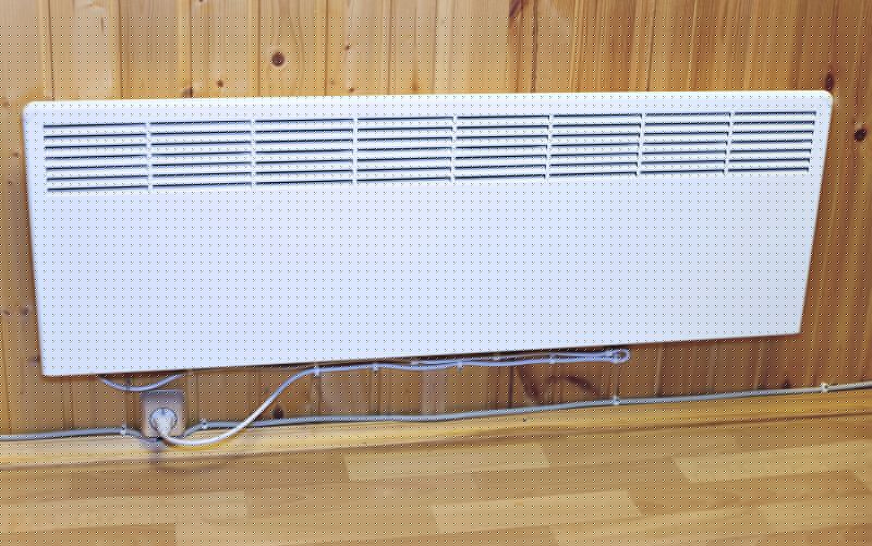 Wall Heating Installation